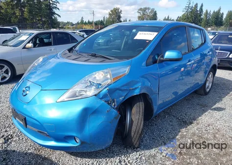 2013 Nissan Leaf Sv from USA, damaged, VIN 1N4AZ0CP4DC407719